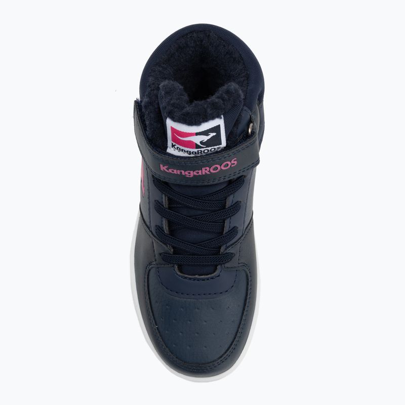 Dětské boty KangaROOS K-CP Bound Mid EV dark navy/daisy pink 5