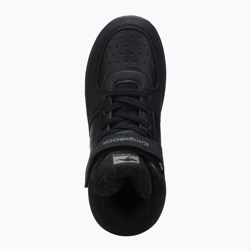 Dětské boty KangaROOS K-CP Bound Mid EV jet black / steel grey 12