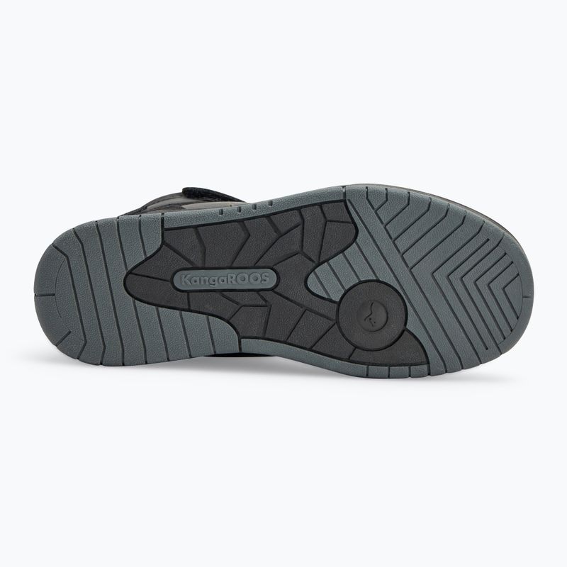 Dětské boty KangaROOS K-CP Bound Mid EV jet black / steel grey 4