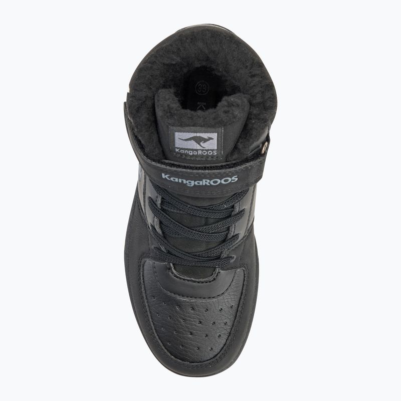 Dětské boty KangaROOS K-CP Bound Mid EV jet black / steel grey 5