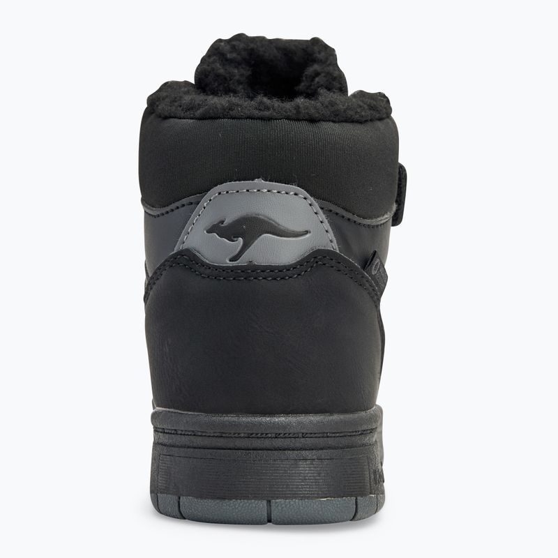 Dětské boty KangaROOS K-CP Bound Mid EV jet black / steel grey 6