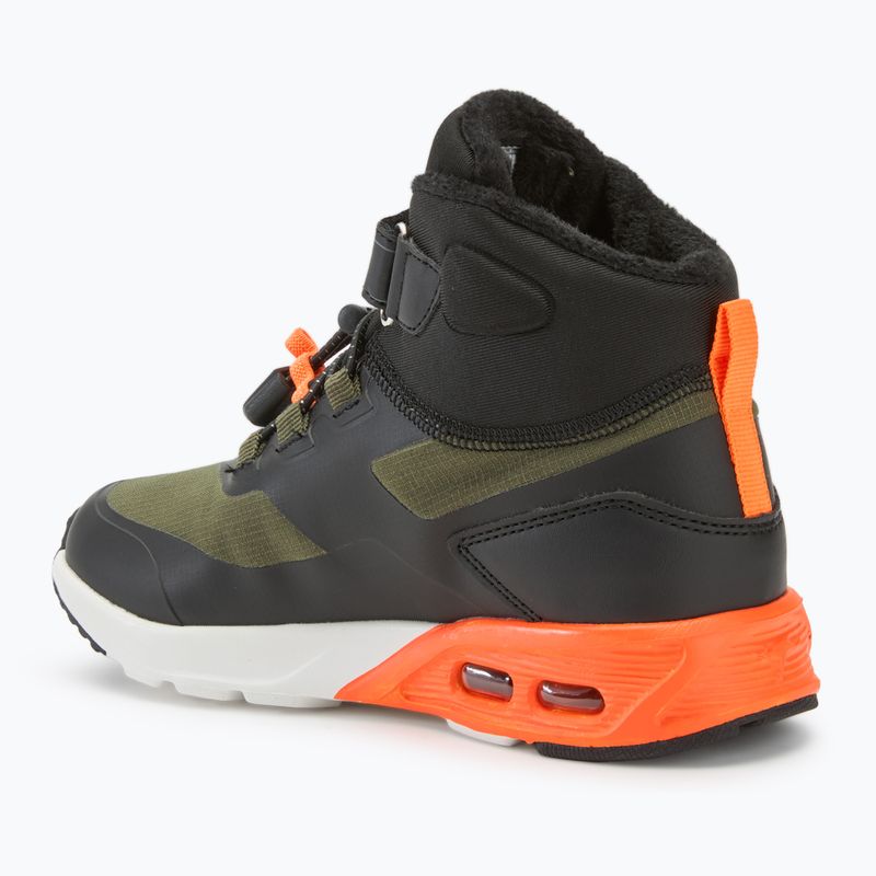 Dětské boty KangaROOS KX-Toke Mid EV military green / neon orange 3