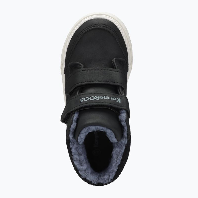 Dětské boty KangaROOS KaVu Primo V jet black / steel grey 12
