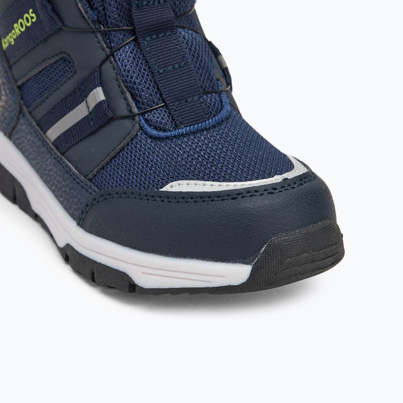 Dětské sněhule KangaROOS K-MJ Hunter RTX FX dark navy / lime 7