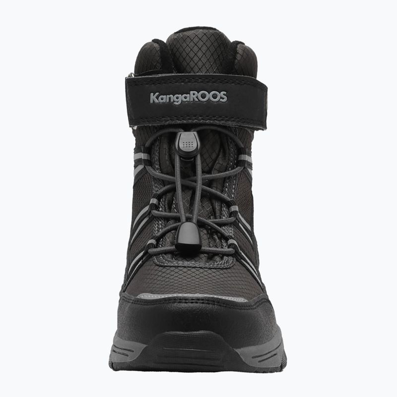 Juniorské sněhule  KangaROOS K-MJ Eldora EV RTX jet black / steel grey 10