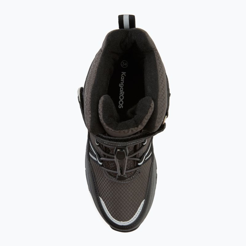 Juniorské sněhule  KangaROOS K-MJ Eldora EV RTX jet black / steel grey 5