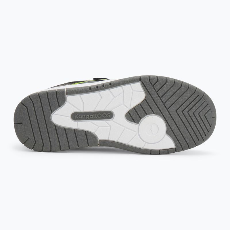 Dětské boty KangaROOS K-CP Bounder EV steel grey/neon green 4