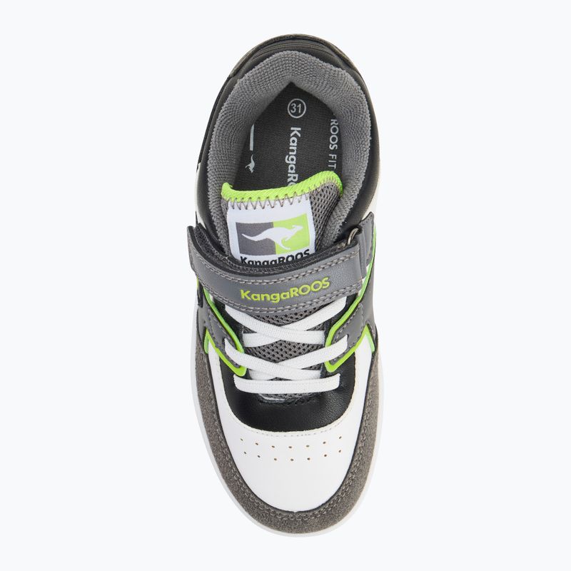 Dětské boty KangaROOS K-CP Bounder EV steel grey/neon green 5