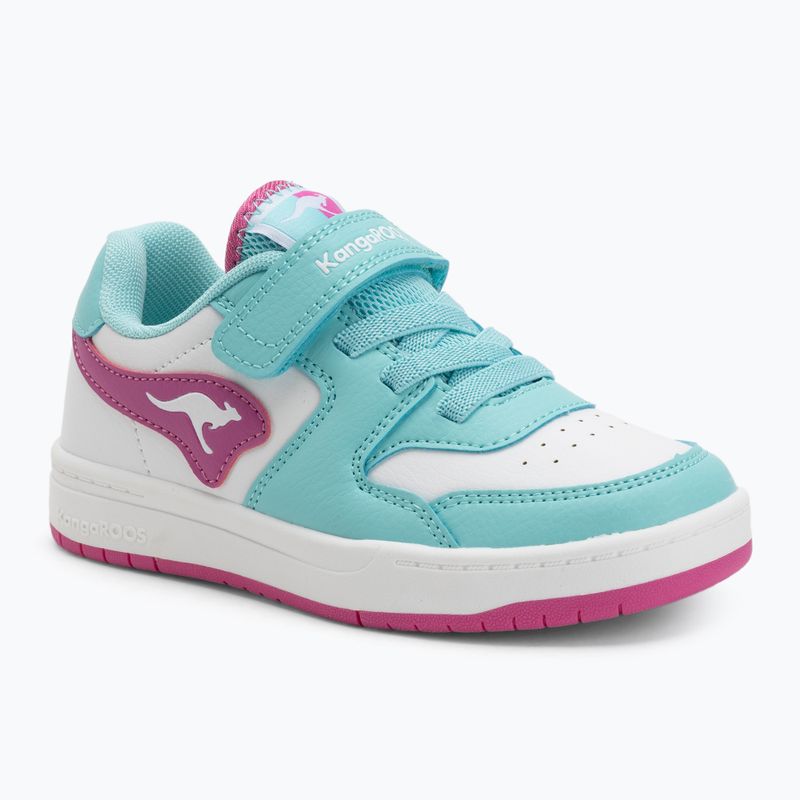 Dětské boty KangaROOS K-CP Fair EV ocean/fuchsia