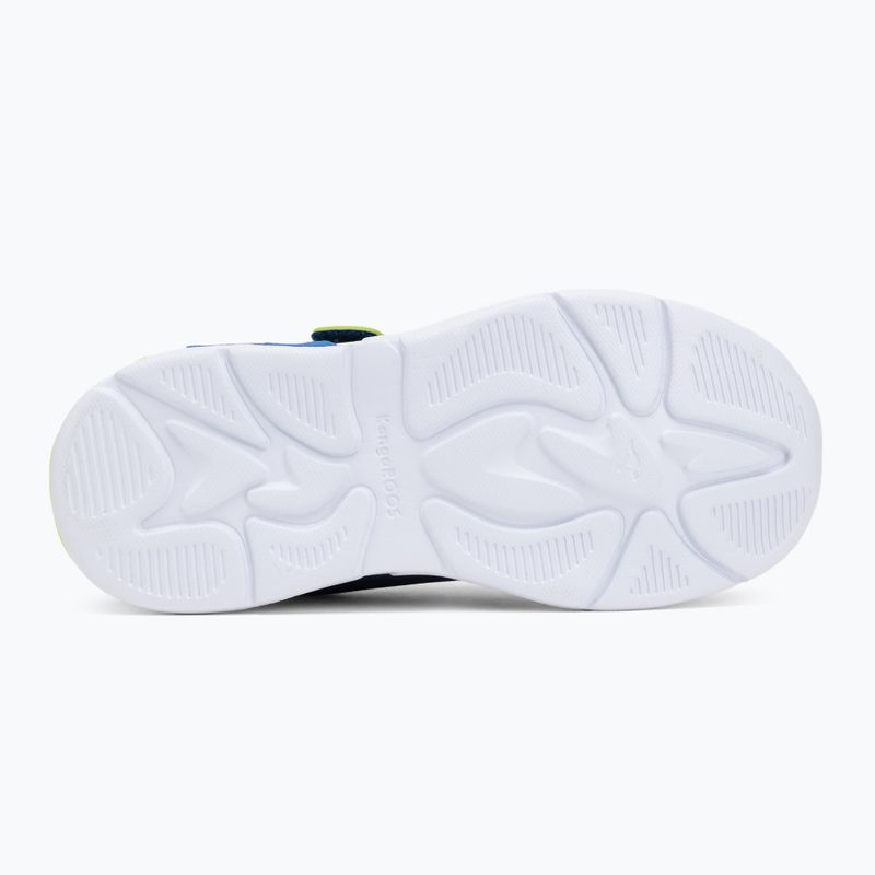 Dětské boty KangaROOS K-SLB Naro EV dark navy/lime 4