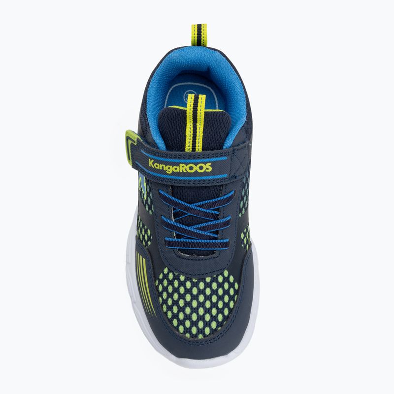 Dětské boty KangaROOS K-SLB Naro EV dark navy/lime 5