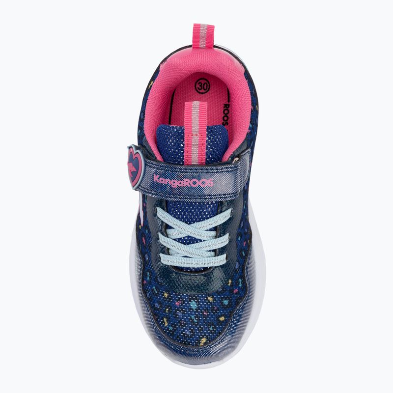Dětské boty KangaROOS K-SLG Beauty EV navy/daisy pink 5