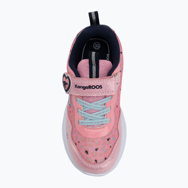 Dětské boty KangaROOS K-SLG Beauty EV rose/dark navy 5