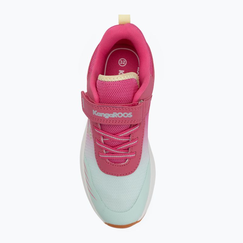 Dětské boty KangaROOS KB-Rida EV daisy pink/mint 5