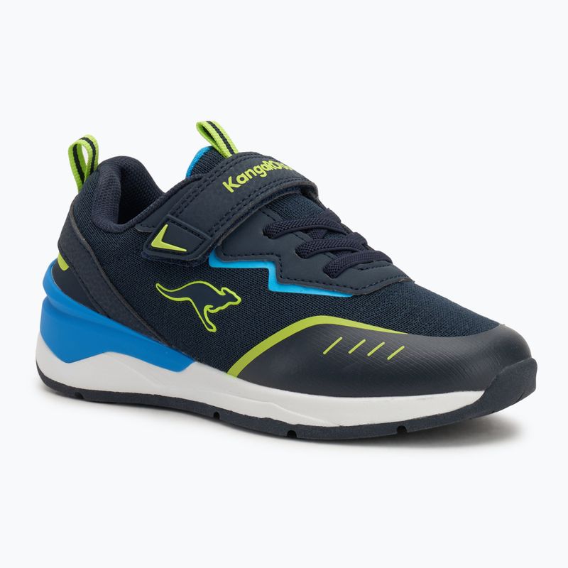Dětské boty KangaROOS KD-Batter EV dark navy/lime
