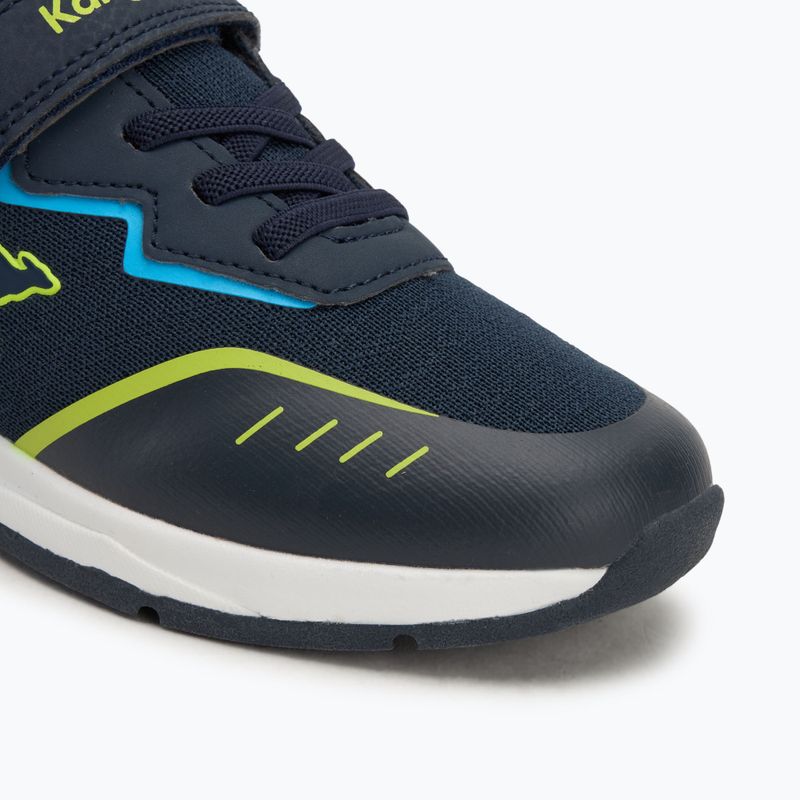 Dětské boty KangaROOS KD-Batter EV dark navy/lime 7