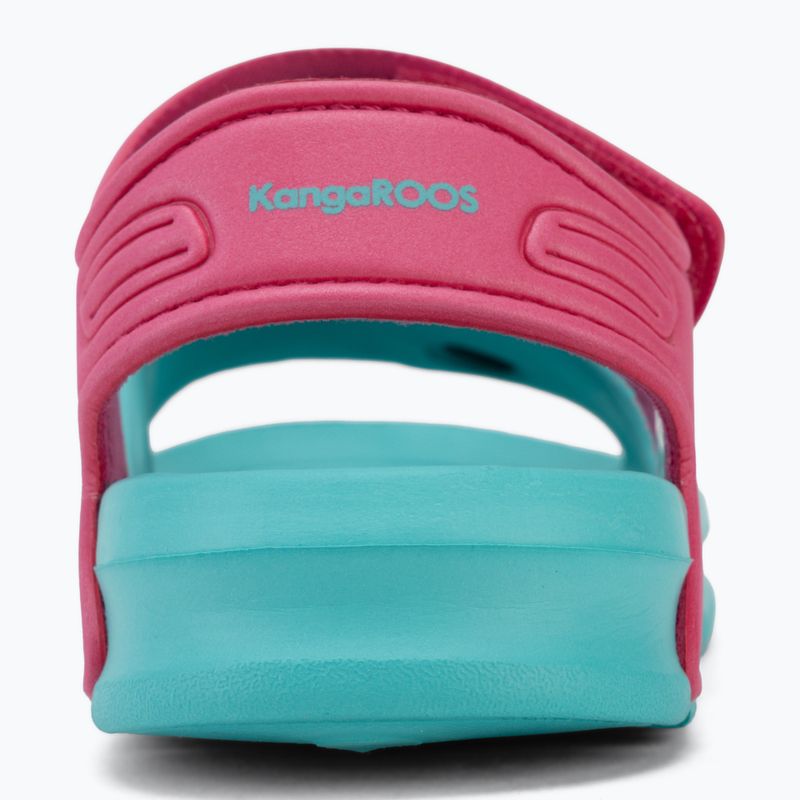 Dětské sandály Kangaroos KangaSwim II ocean/daisy pink 6