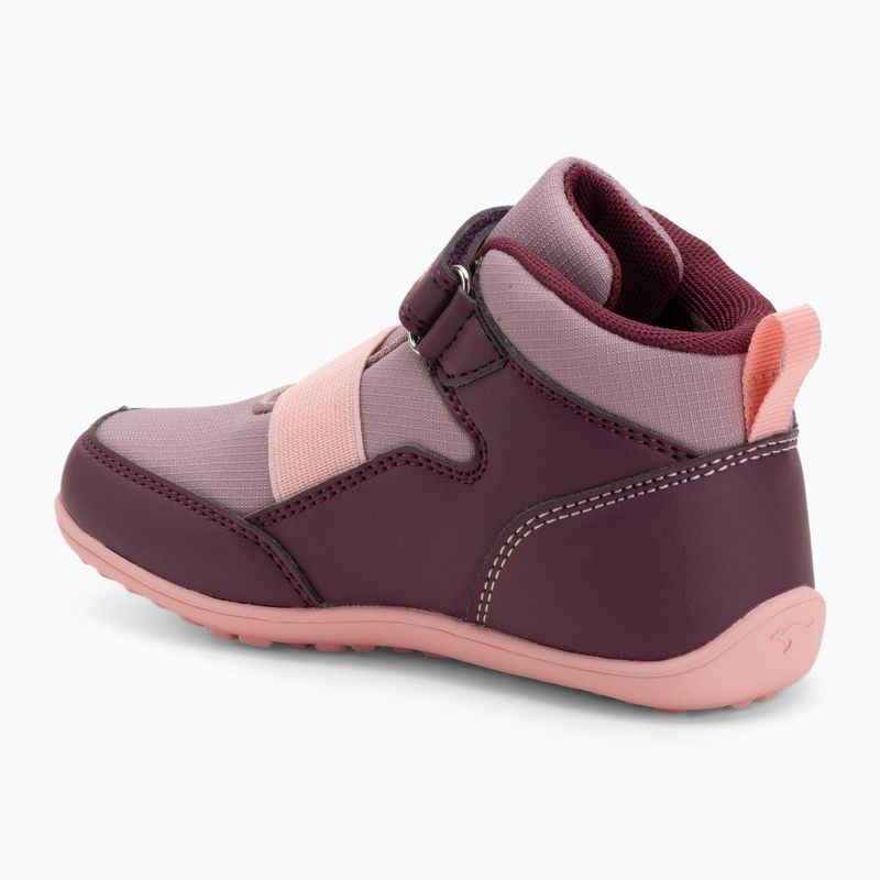 Dětské boty KangaROOS K-BFI Peppy EV blackberry/daisy pink 3