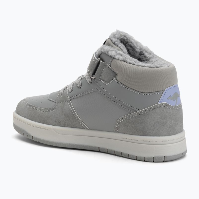 Dětské boty KangaROOS K-CP Bound Mid EV ultimate grey/lavendin 3