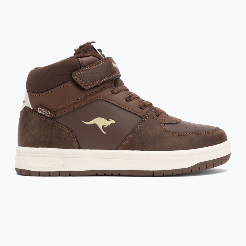 Dětské boty KangaROOS K-CP Bound Mid EV slate black/blond wood 2