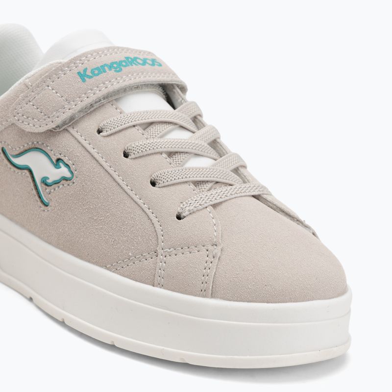 Dětské boty KangaROOS K-GK Milky EV crystal gray/ocean 7