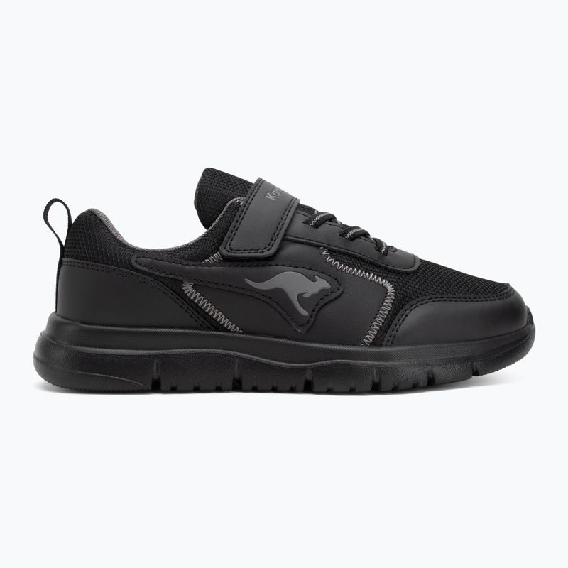 Boty KangaROOS K-ETK Zig EV jet black/mono 2