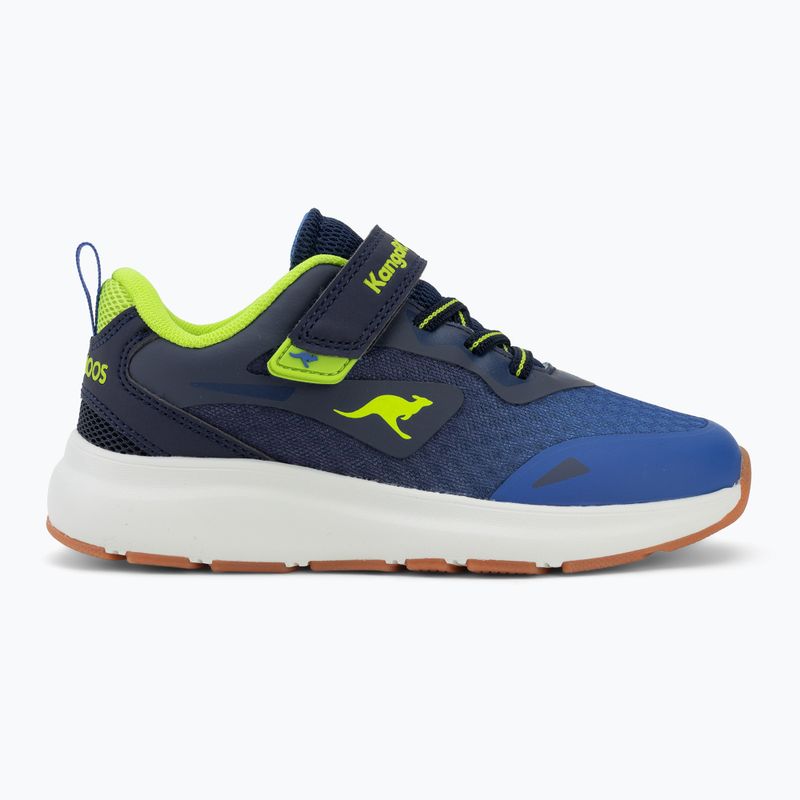 Dětské boty KangaROOS KB-Pang EV dark navy/lime 2