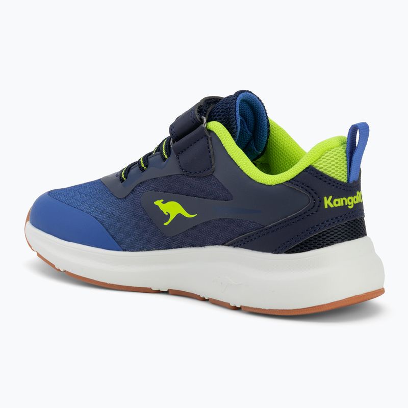 Dětské boty KangaROOS KB-Pang EV dark navy/lime 3