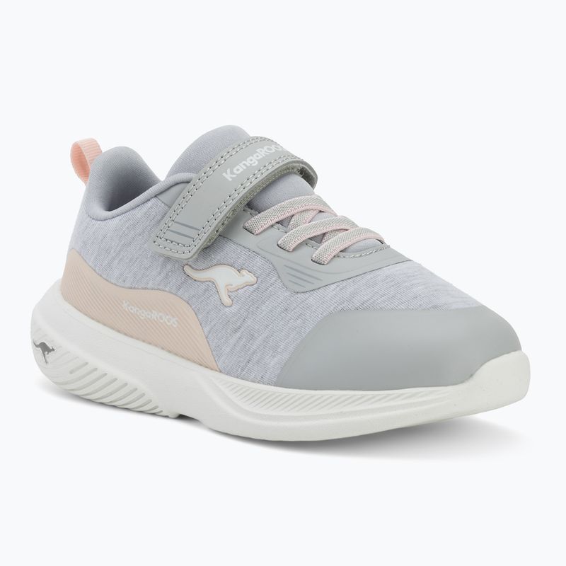 Dětské boty KangaROOS K-RDI Cushies EV vapor grey/frost pink
