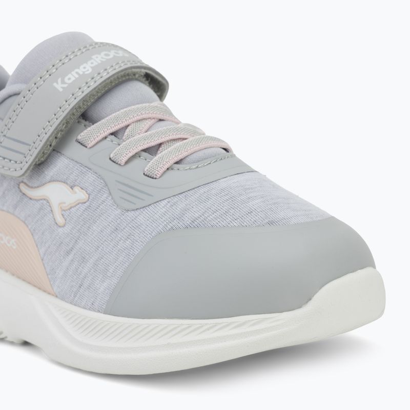 Dětské boty KangaROOS K-RDI Cushies EV vapor grey/frost pink 7