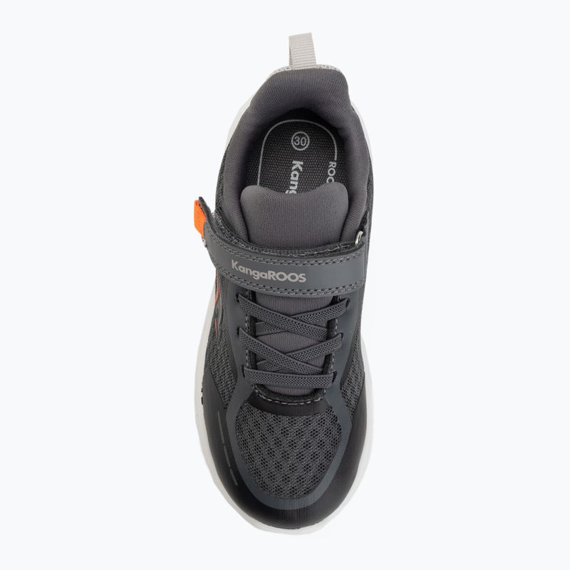 Dětské boty KangaROOS K-RDI Pebble EV steel grey/neon orange 5