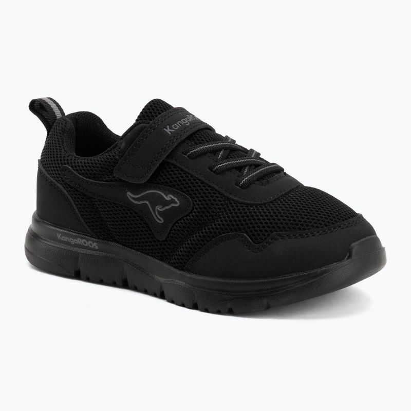 Dětské boty KangaROOS K-ETK Possum EV jet black black/mono