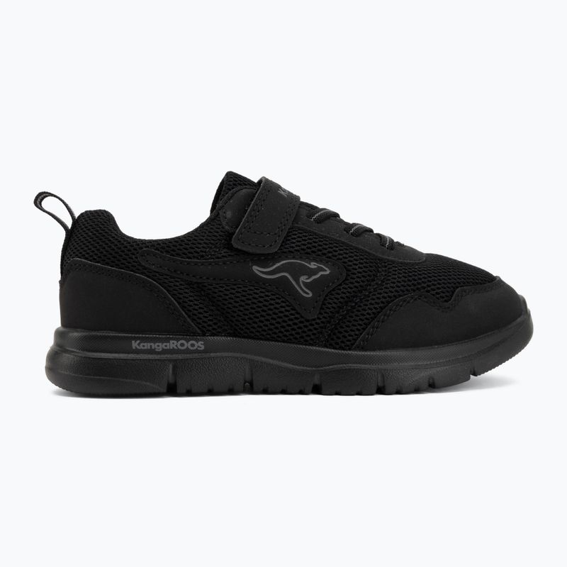 Dětské boty KangaROOS K-ETK Possum EV jet black black/mono 2