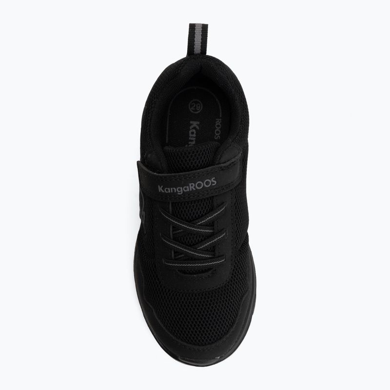 Dětské boty KangaROOS K-ETK Possum EV jet black black/mono 5