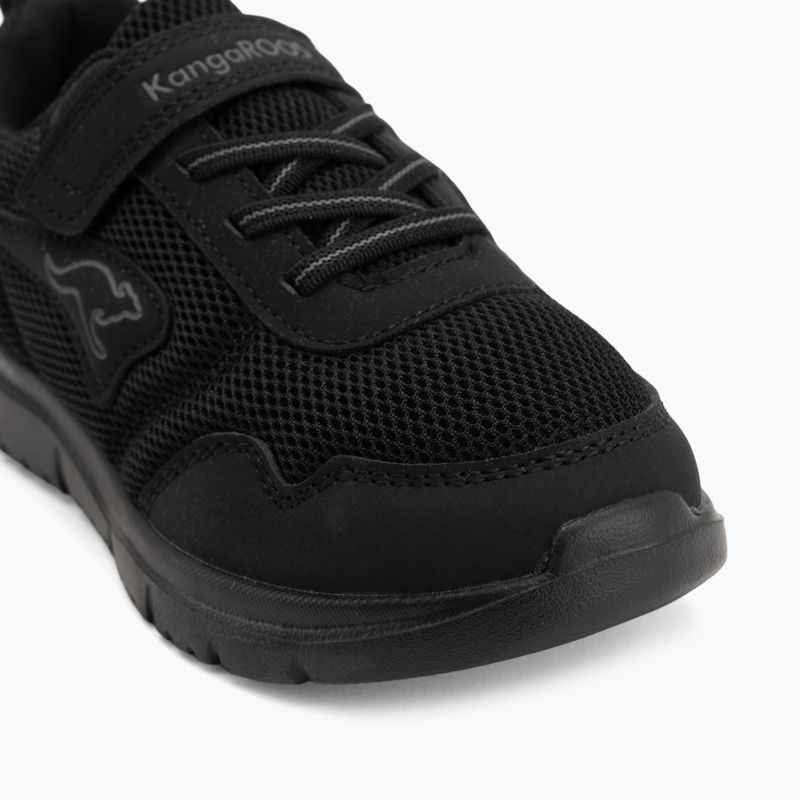 Dětské boty KangaROOS K-ETK Possum EV jet black black/mono 7