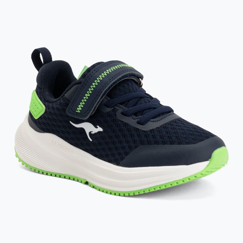 Dětské boty KangaROOS K-RDK Fam EV dr navy/lime