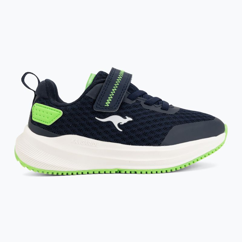 Dětské boty KangaROOS K-RDK Fam EV dr navy/lime 2