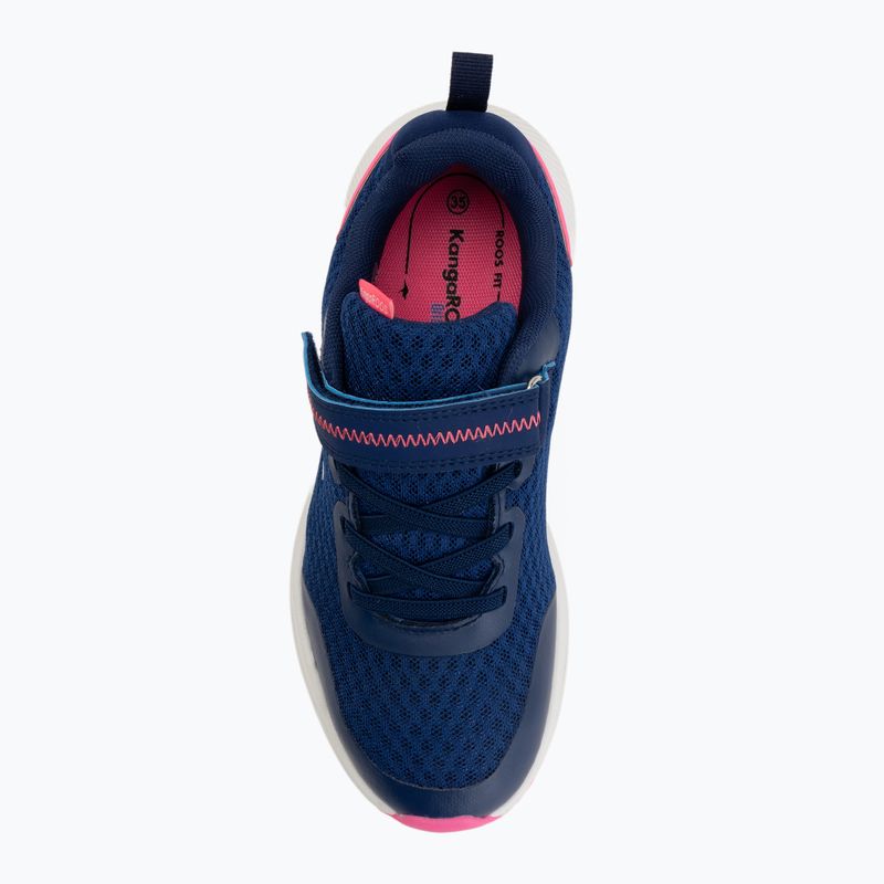 Dětské boty KangaROOS K-RDK Fam EV bellewether blue/neon pink 5