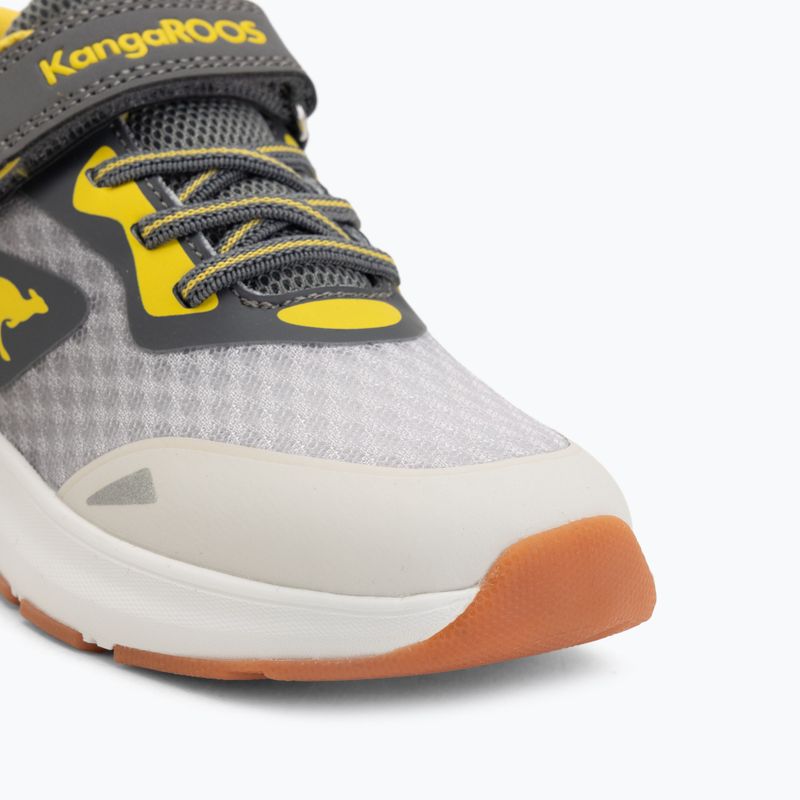Dětské boty KangaROOS KB-Pang EV vapor grey/neon yellow 7