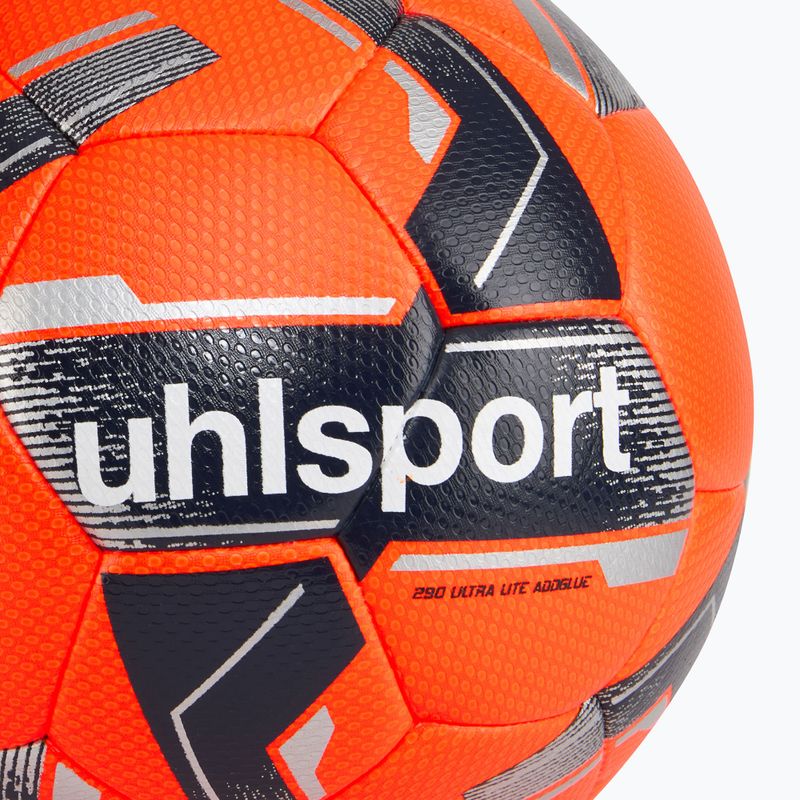 Fotbalový míč   uhlsport 290 Ultra Lite Addglue fluo orange/marine/silber velikost   3 3