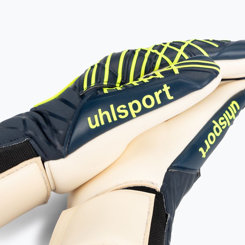 Brankářské rukavice  uhlsport Prediction Absolutgrip HN navy/white/fluo yellow 3