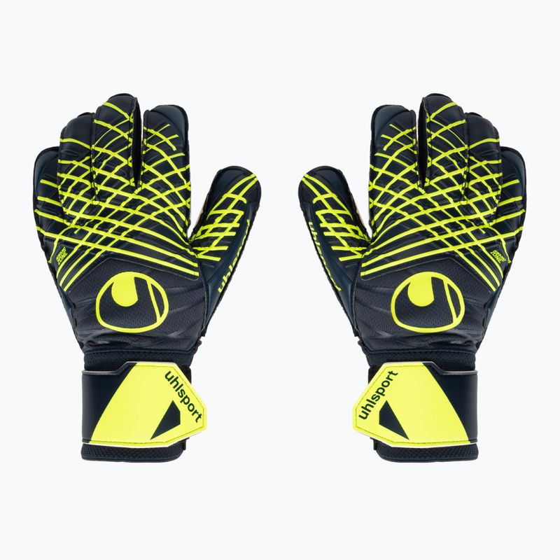 Brankářské rukavice  uhlsport Prediction Soft Pro black/white/fluo orange