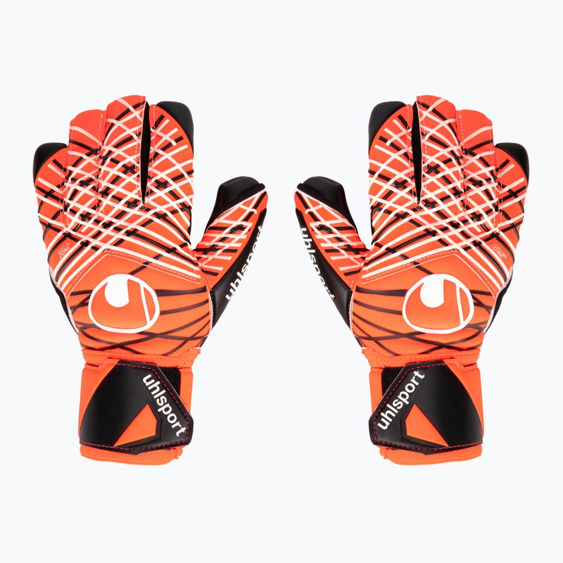 Brankářské rukavice  uhlsport Super Resist + HN fluo orange/white/black