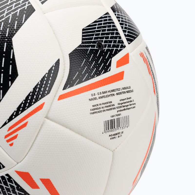 Fotbalový míč uhlsport Match Addglue white/navy/fluo red velikost  5 3