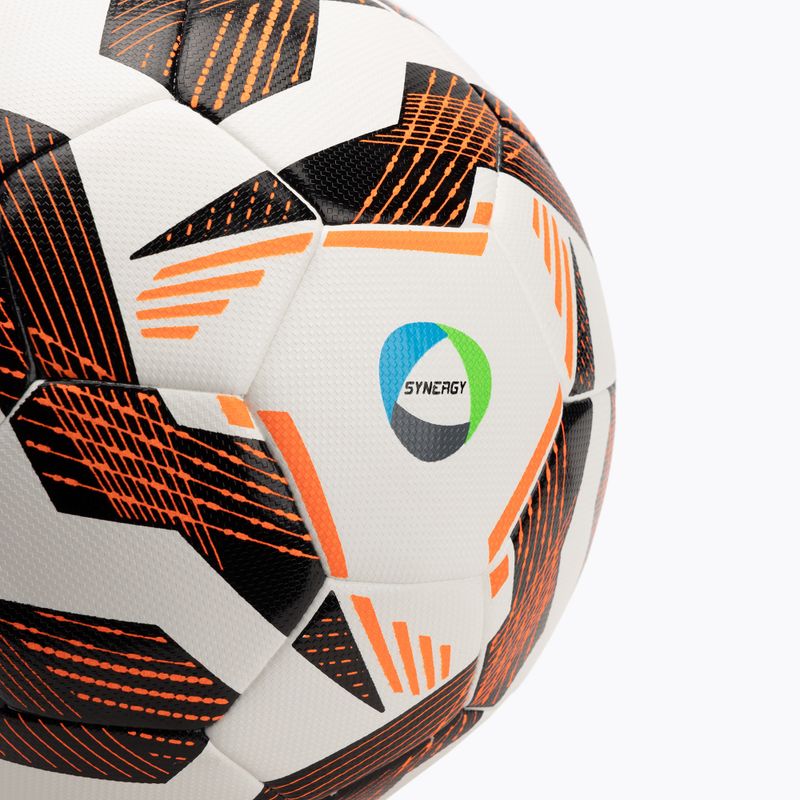 Fotbalový míč uhlsport Resist Synergy white/black/fluo orange velikost 5 2