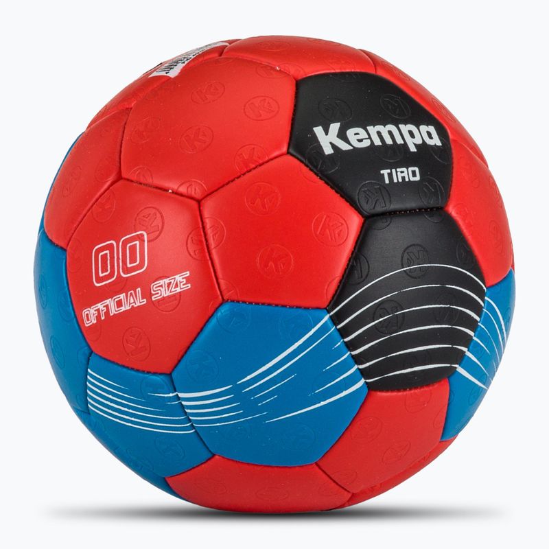 Míč na házenou dětský Kempa Tiro red velikost 00 2