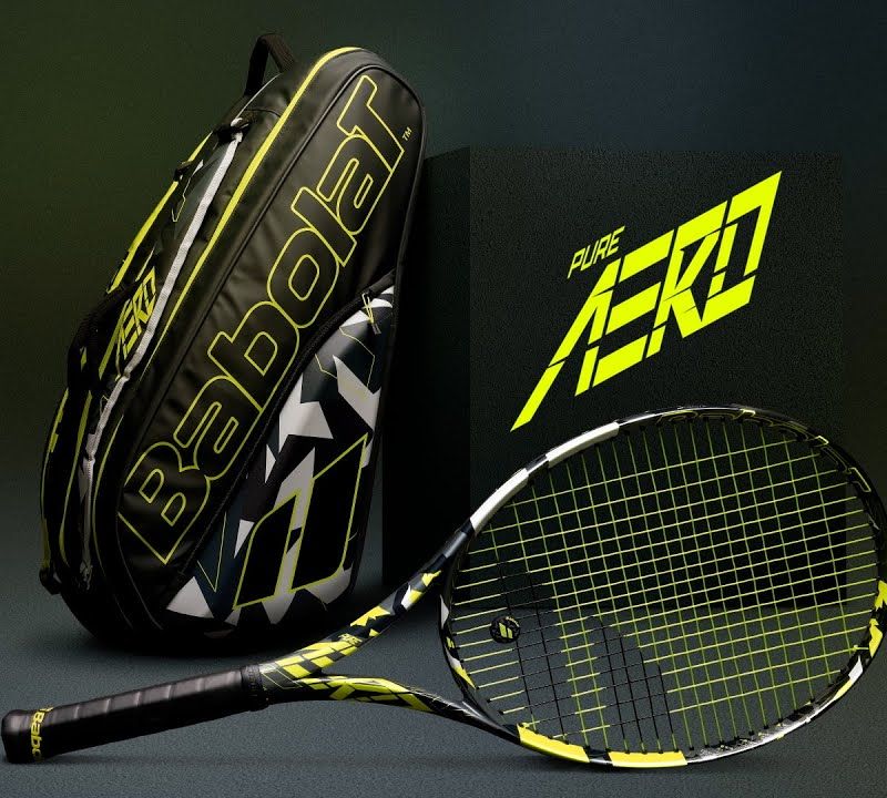 Dětská tenisová raketa Babolat Pure Aero Junior 26 šedo-žlutá 140465 9