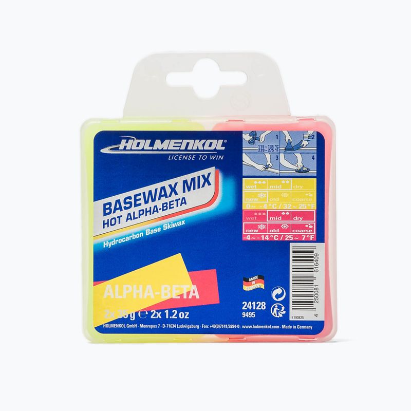 Lyžařský vosk HOLMENKOL World Cup Mix 2x35g 24128