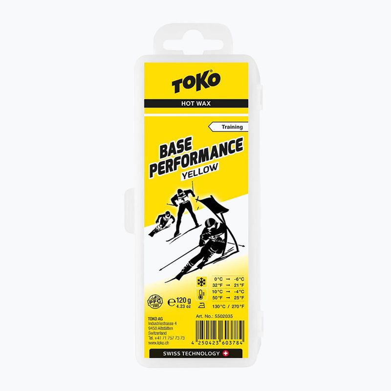 TOKO Base Performance Yellow 120g mazivo na lyže 5502035