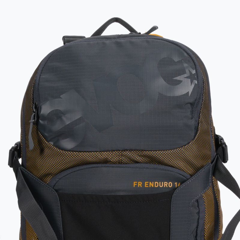 Batoh na kolo Evoc Fr Enduro hnědý 100107122-S 4